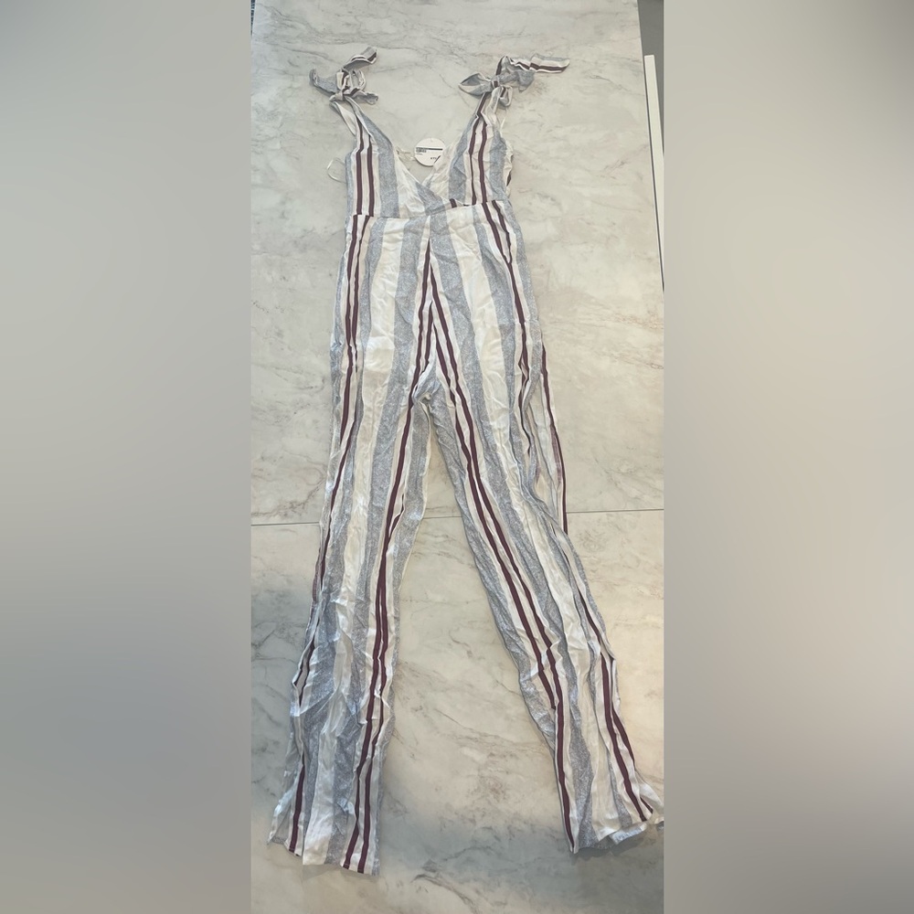 Women’s Striped Jumpsuit
